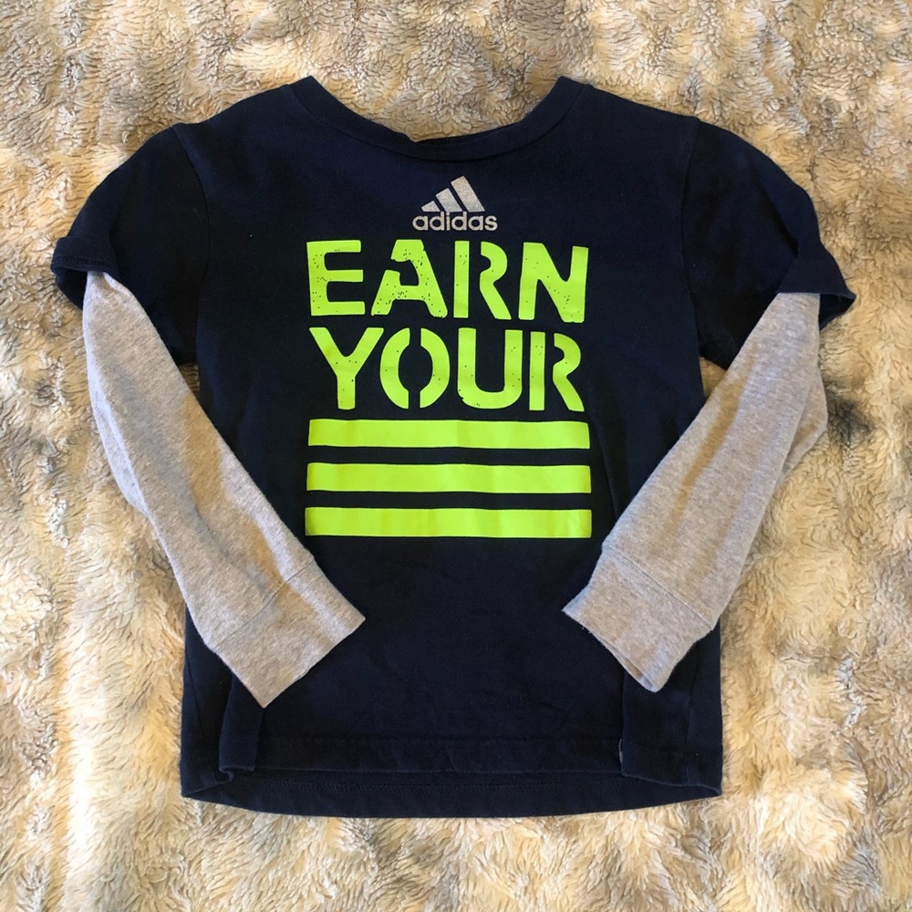 Boys Adidas Longsleeve Tee (size 5)